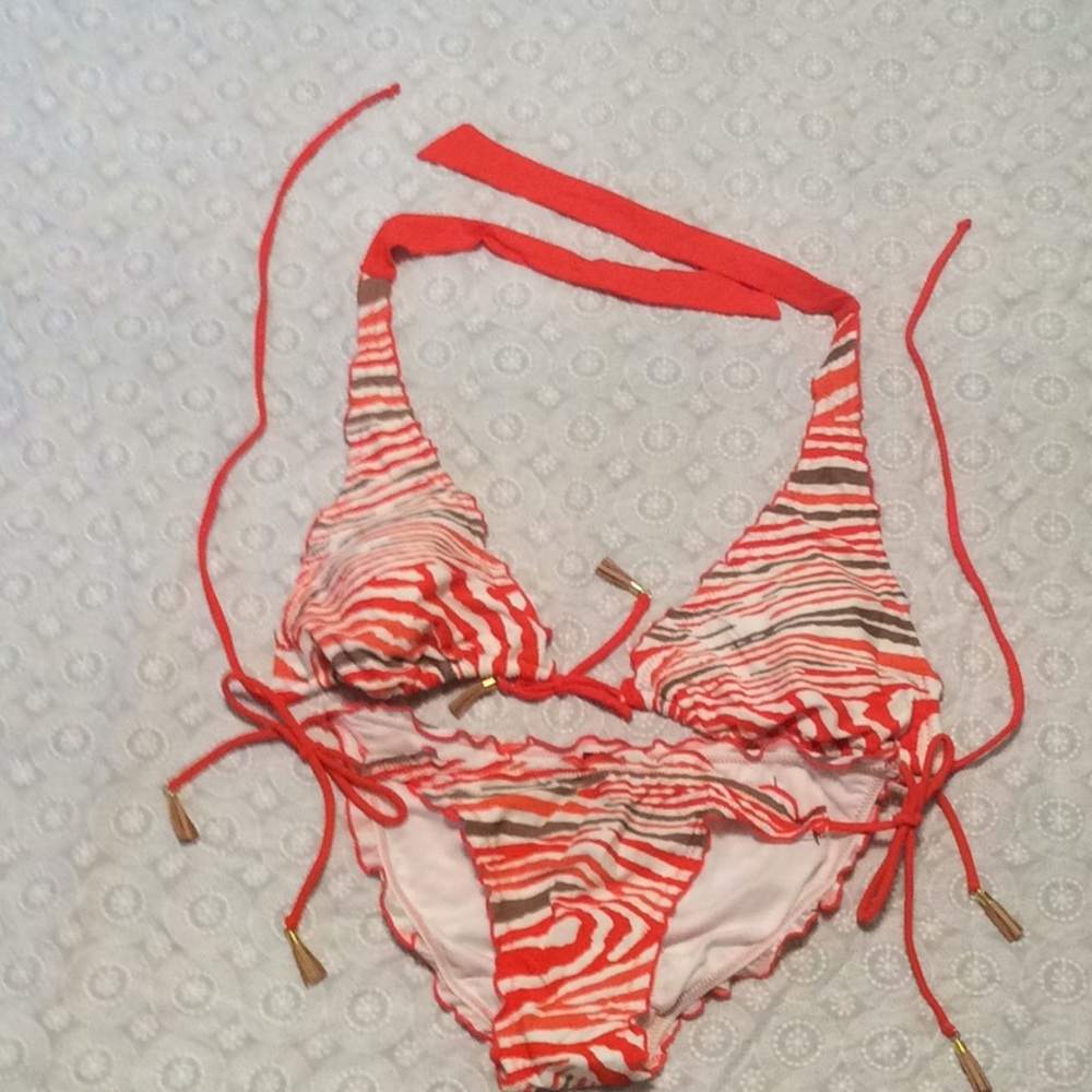 George Ruffled Bikini